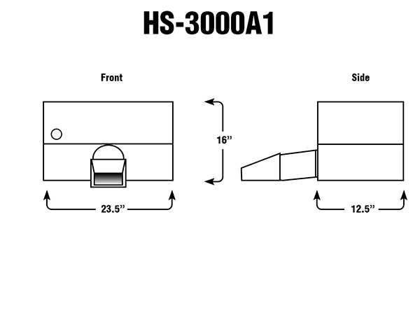 HS-3000A1 - Single Hose Scavenger - Fume Hoods
